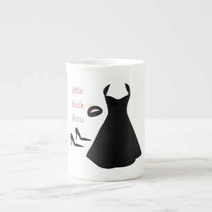 Little Black Dress Bone China Mug