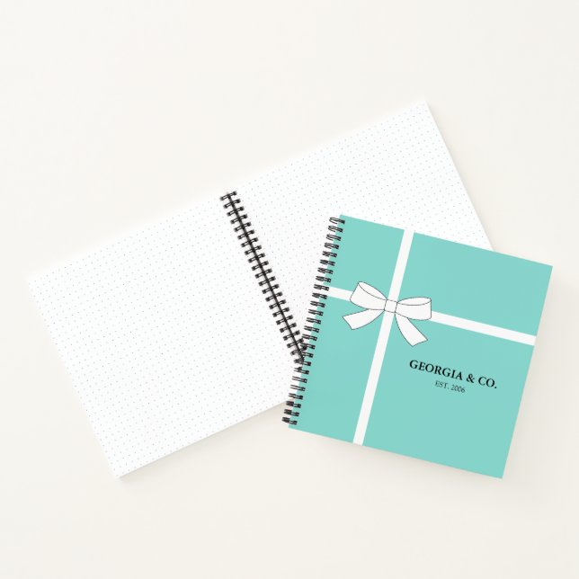 Little Black Dress Kitchen Personal Shower Recipe Notebook (Inside)