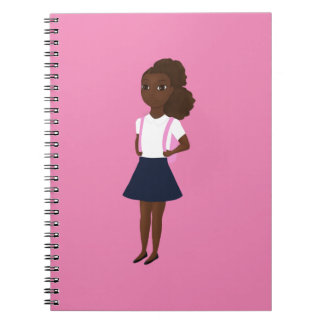 Little Black Girl Back to School Notebook