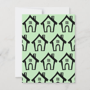 Little Black Houses, We Have Moved Green Cards