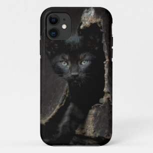 Little Black Kitty Case-Mate iPhone Case
