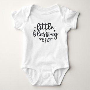 Little Blessing Baby Announcement Bodysuit