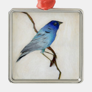 Little Blue 2012 Metal Tree Decoration