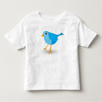 Little Blue Bird Cute Baby's or Infant's T-Shirt