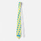 Little Blue Bird Cute Follow Me Twitter Neck Tie