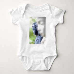 Little Blue Buddha Baby Bodysuit