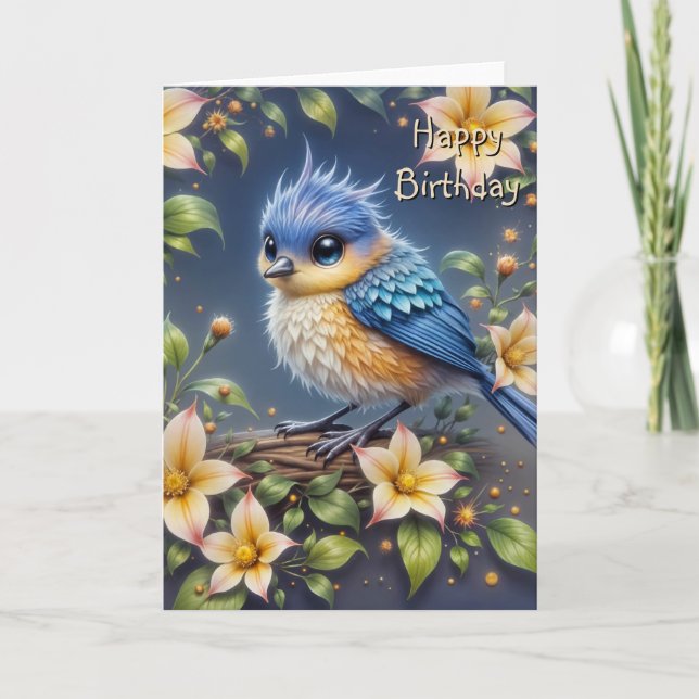 Little Blue Card (Front)
