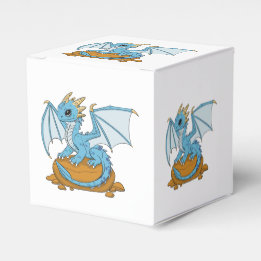 Little Blue Dragon Favour Box