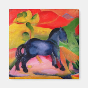 Little Blue Horse, 1912 Magnet
