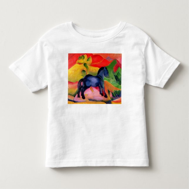 Little Blue Horse, 1912 Toddler T-Shirt (Front)