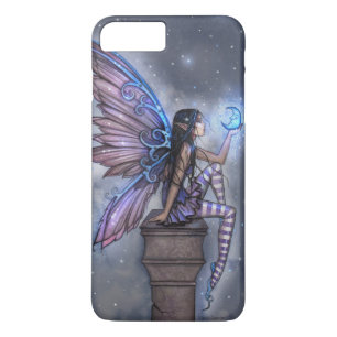 Little Blue Moon Fairy Faerie Fantasy Art Case-Mate iPhone Case