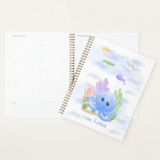Little Blue Octopus Parents' Planner