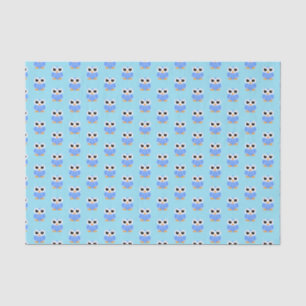 "Little Blue Owl" Tissue Paper