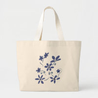 Little Blue Romantic Flowers