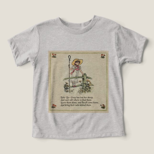 Little Bo-Peep: Classic Kate Greenaway Nursery (Design Front)