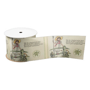 Little Bo-Peep: Classic Kate Greenaway Nursery Satin Ribbon