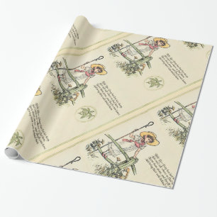 Little Bo-Peep: Classic Kate Greenaway Nursery Wrapping Paper