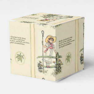 Little Bo Peep Nursery Rhyme Favour Box