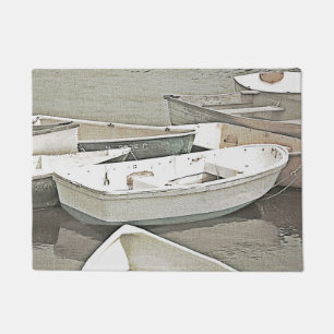 Little Boats Nautical Doormat