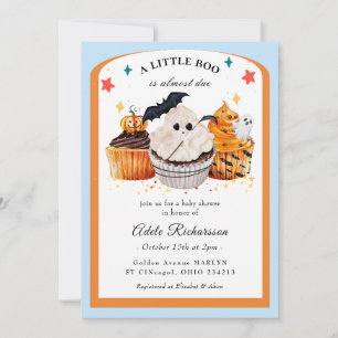 Little Boo Baby Shower Invitation