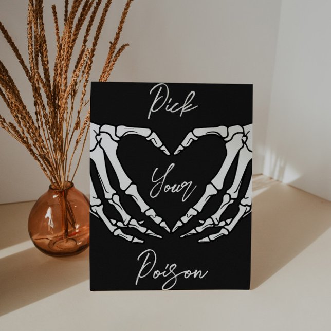 Little Boo Baby Shower Pick Your Poison  Poster (Creator Uploaded)