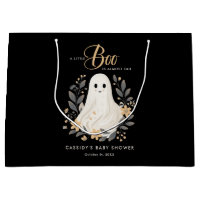 Little Boo Boho Ghost Halloween Baby Shower