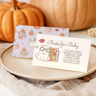 Little Boo Books for baby Retro Groovy Enclosure Card