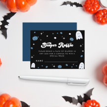 Little Boo Boy Halloween Diaper Raffle