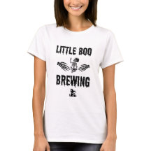 Little Boo Brewing Halloween and Pregnancy T-Shirt