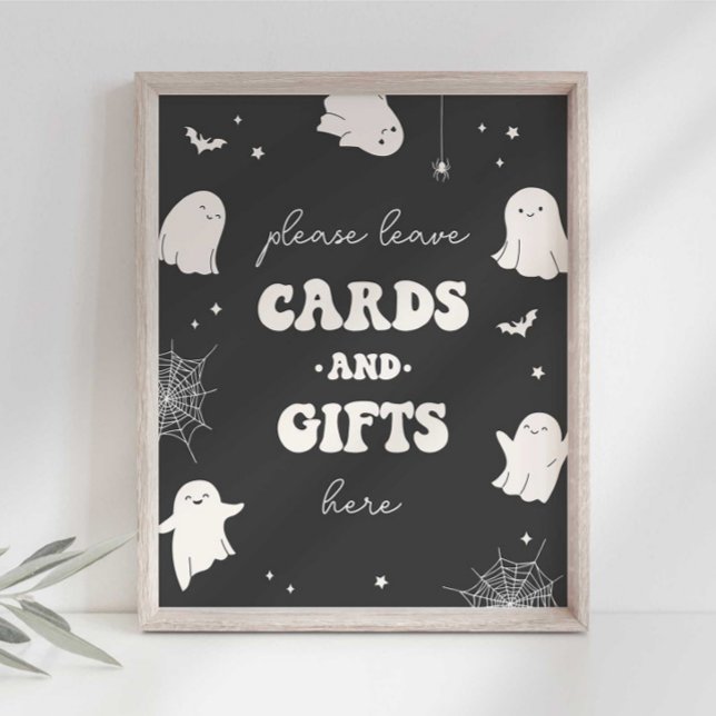 Little Boo Cards and Gifts Party Sign (Creator Uploaded)