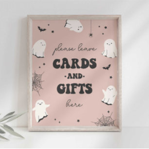 Little Boo Cards and Gifts Party Sign
