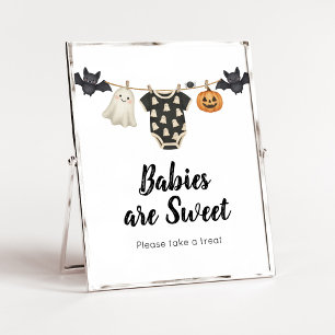 Little Boo Clothesline Babies are Sweet Sign