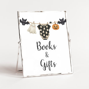 Little Boo Clothesline Baby Books and Gifts Sign