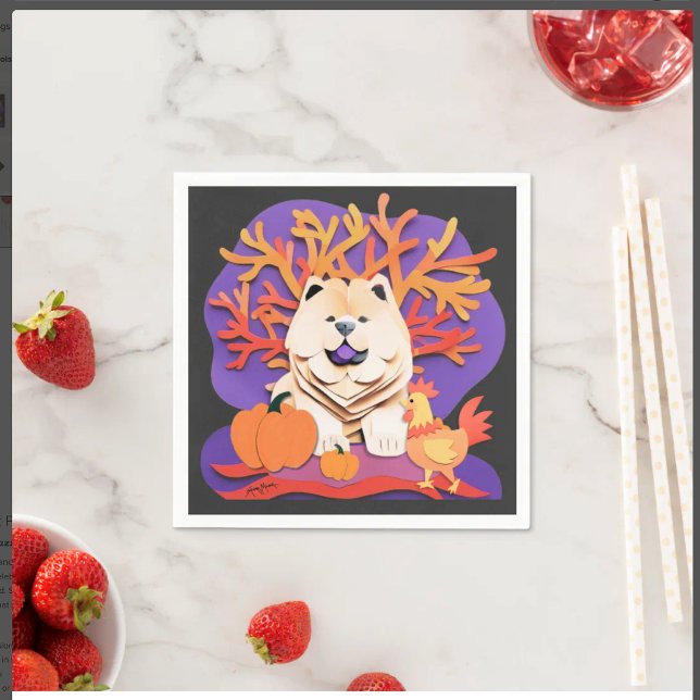 LITTLE BOO Cream Chow  Napkin (Creator Uploaded)