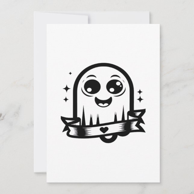 Little Boo Creative Style Holiday Card (Front)
