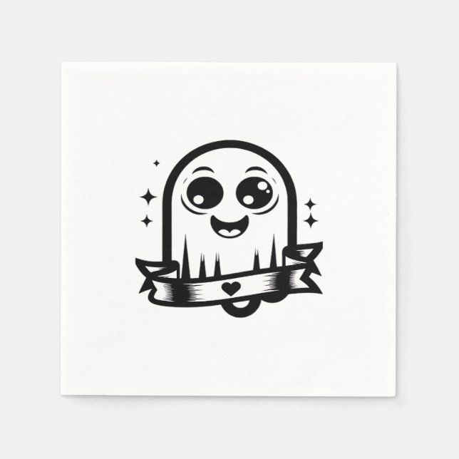 Little Boo Creative Style Napkin (Front)