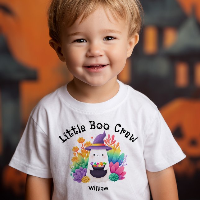 Little Boo Crew Halloween Toddler T-Shirt (Little Boo Crew Halloween Toddler T-shirt)