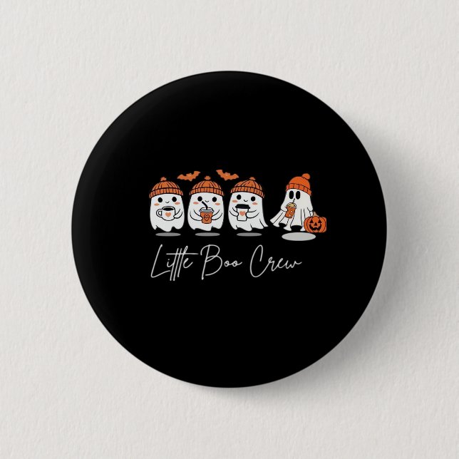 Little Boo Crew Minimal Clean 6 Cm Round Badge (Front)