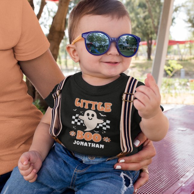 Little Boo, Cute Halloween Baby T-Shirt (Creator Uploaded)