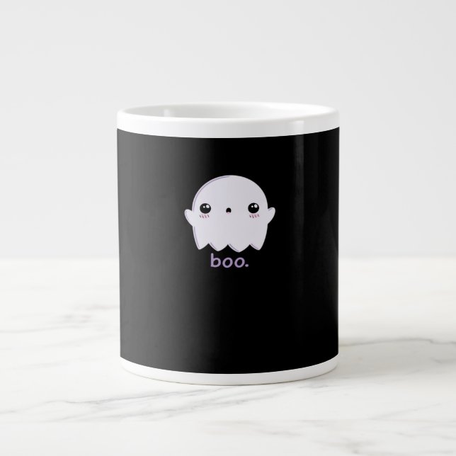 Little Boo Cute Halloween Large Coffee Mug (Front)