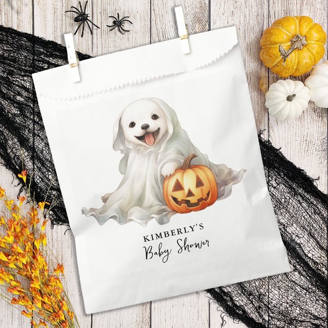 Little Boo Cute Halloween Simple Baby Shower Favour Bags (Creator Uploaded)