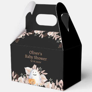 Little Boo Elegant Boho Ghost Baby Shower Favour Box