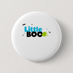 Little Boo Funny Retro 6 Cm Round Badge