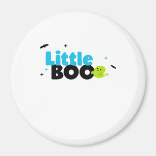 Little Boo Funny Retro Magnet