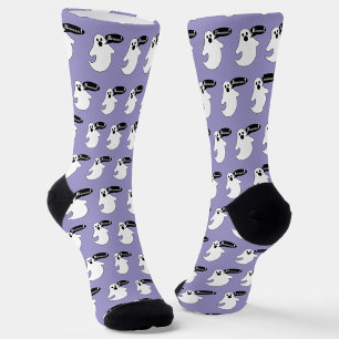 Little Boo Ghost Crew Socks
