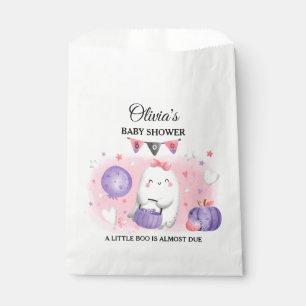 Little Boo Girl Halloween Baby Shower Favour Bags