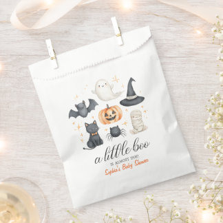 Little Boo Halloween Baby Shower Favour Bag Cute