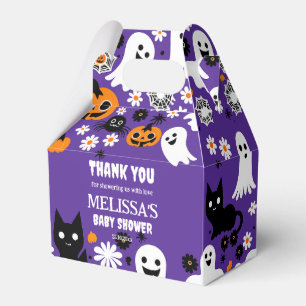 Little boo Halloween baby shower  Favour Box