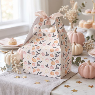 Little Boo Halloween Baby Shower Favour Box
