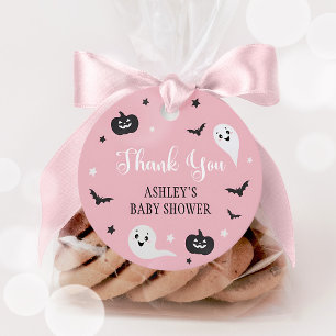 Little Boo Halloween Baby Shower Favour Tag